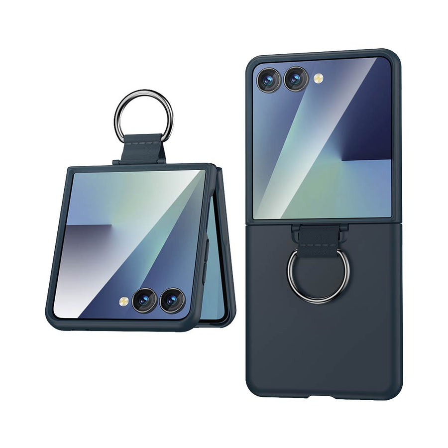 Coque avec Anneau Z-FL2 Samsung Galaxy Z Flip8 Bleu Marine