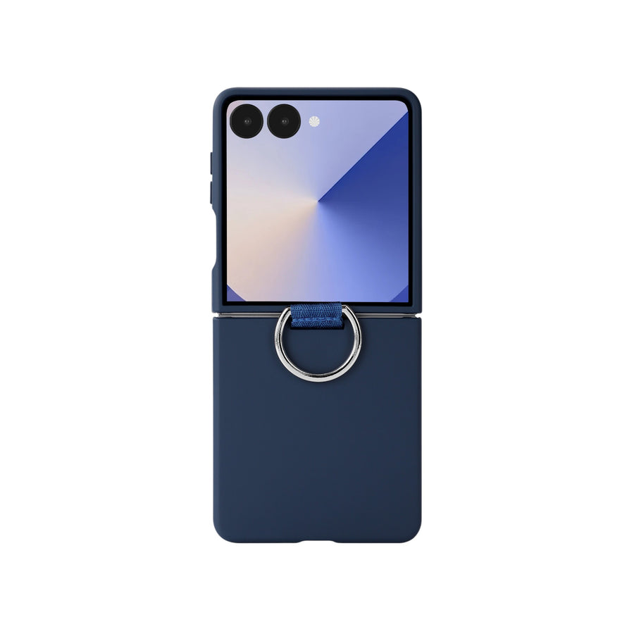 Coverme Coque Ring Galaxy Z Flip7 Bleu Marine – La Mobile