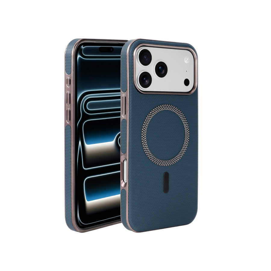 Coverme Coque WEAVE MagSafe iPhone 17 Pro Max/18 Pro Max Bleu – La Mobile