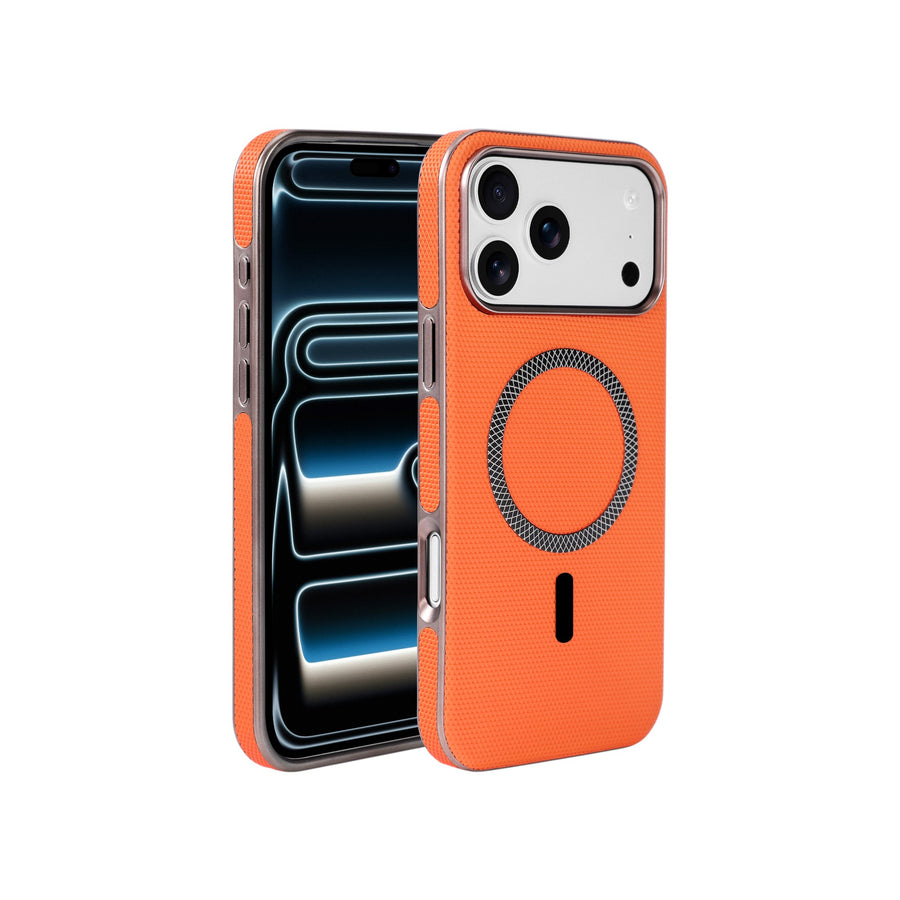 Coverme Coque WEAVE MagSafe iPhone 17 Pro Max/18 Pro Max Orange – La Mobile