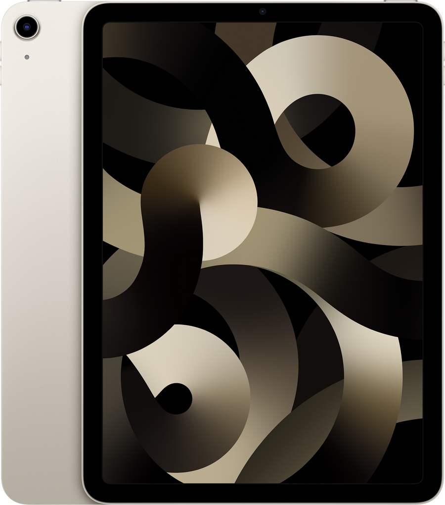 iPad Air 10,9 pouces (5e génération, M1, 2022) Starlight reconditionné