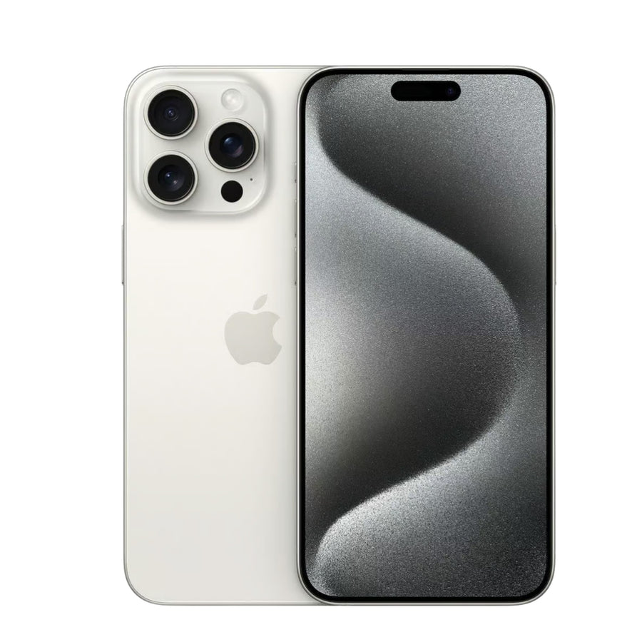 iPhone 15 Pro Max Titane Blanc reconditionné