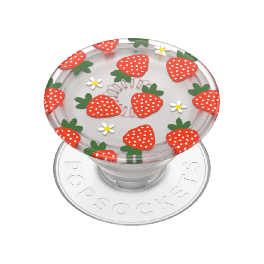 PopSockets PopGrip Clear Berries and Cream – La Mobile