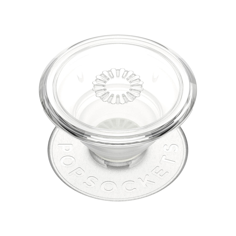 PopSockets PopGrip Clear transparent – La Mobile
