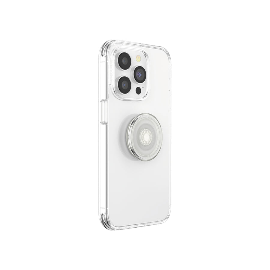 PopSockets PopGrip Clear transparent – La Mobile