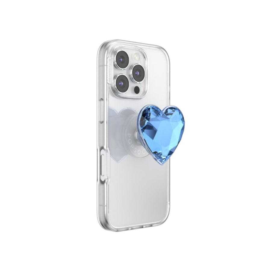 PopSockets PopGrip Cœur Cristal Givré – La Mobile