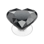 PopSockets PopGrip Cœur Cristal Noir Pailleté – La Mobile
