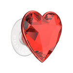PopSockets PopGrip Cœur Cristal Rouge – La Mobile