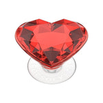 PopSockets PopGrip Cœur Cristal Rouge – La Mobile