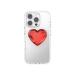 PopSockets PopGrip Cœur Cristal Rouge – La Mobile