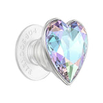PopSockets PopGrip Cœur Iridescent Transparent – La Mobile