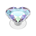 PopSockets PopGrip Cœur Iridescent Transparent – La Mobile