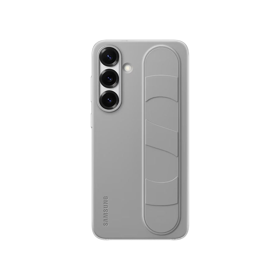 Samsung Coque Stand Grip Galaxy S25+ Gris – La Mobile