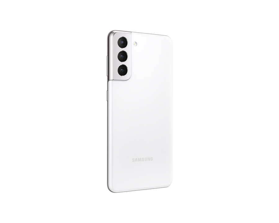Samsung Galaxy S21 5G reconditionné Blanc – vue de dos – La Mobile
