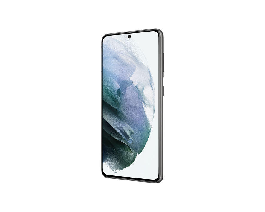Samsung Galaxy S21 5G reconditionné Gris – vue de profil – La Mobile