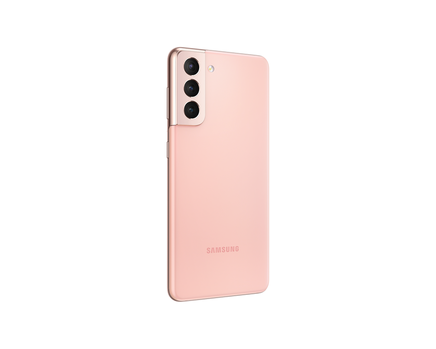 Samsung Galaxy S21 5G reconditionné Rose – vue de dos – La Mobile