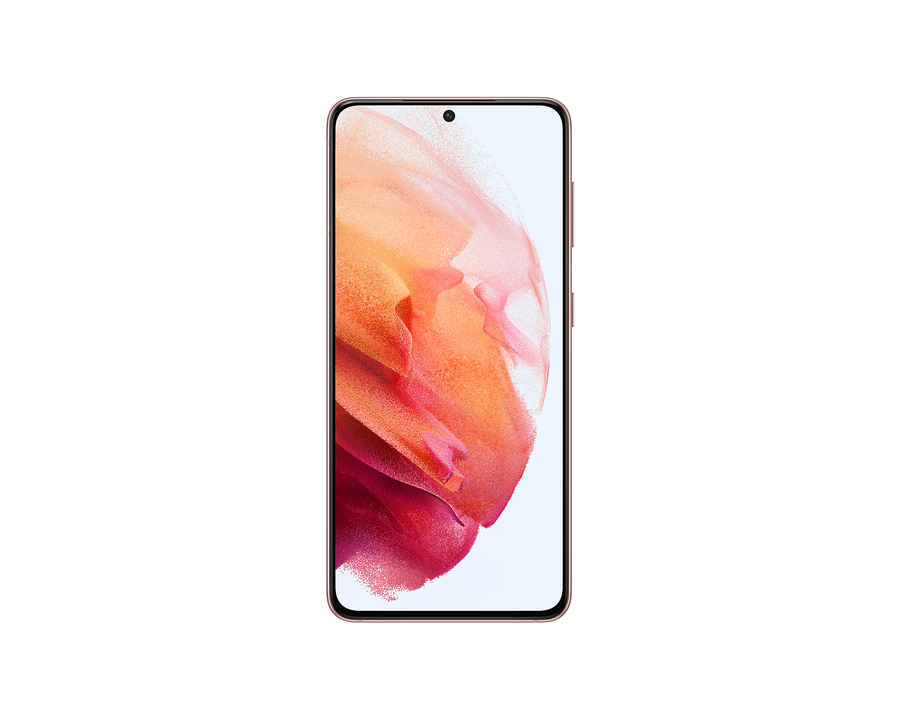 Samsung Galaxy S21 5G reconditionné Rose – vue de face – La Mobile